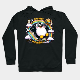 Penguin's Day Out: Embrace the Chill Vibes Hoodie